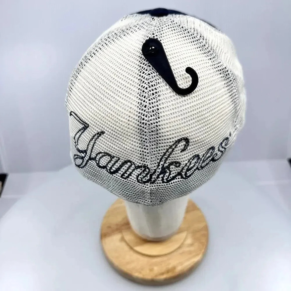 '47 Brand Mens New York Yankees Stamper Mesh Closer Cap Navy Blue Size Large-XL - Picture 3 of 7